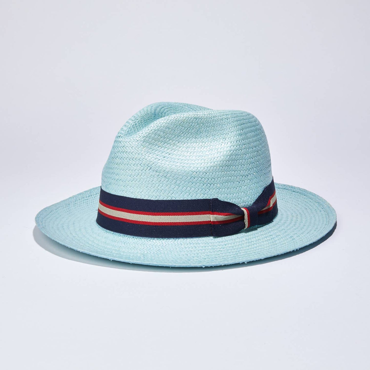 Elegancia Tropical Genuine Panama Hats - Classic Blue Panama Hat -  Handmade Straw Summer Hat: Extra Large