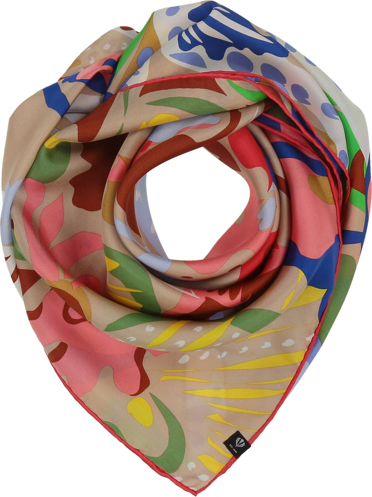 FRAAS - The Scarf Company - Birds of Paradise Square: Nougat