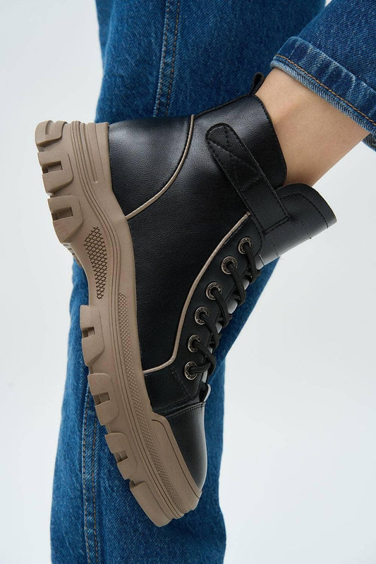 LONZA SHOES - Coffee Black: Black / 9.5