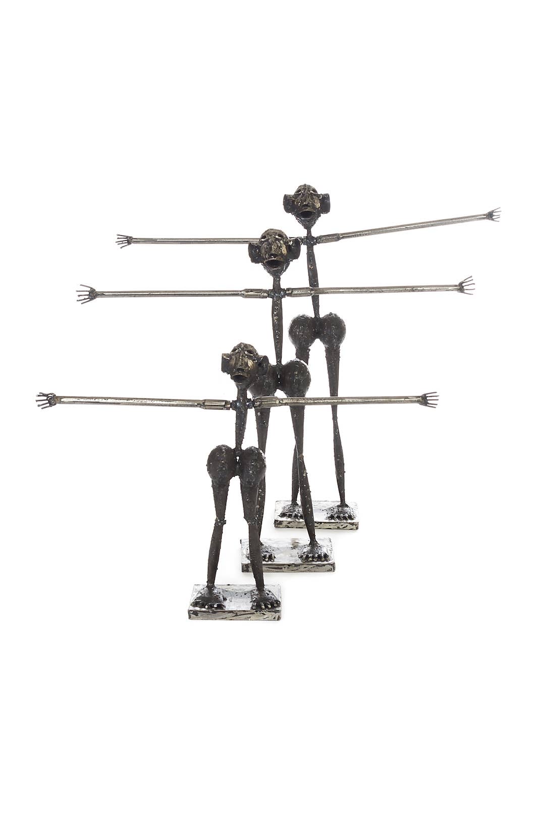 Swahili | AFRICAN MODERN - Kenyan Metal Mama Jewelry Displays: JKT1B  Medium