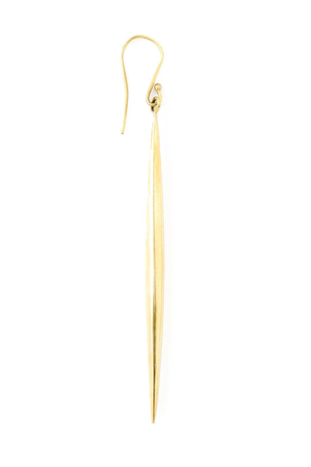 Swahili | AFRICAN MODERN - Kenyan Brass Javelin Earrings