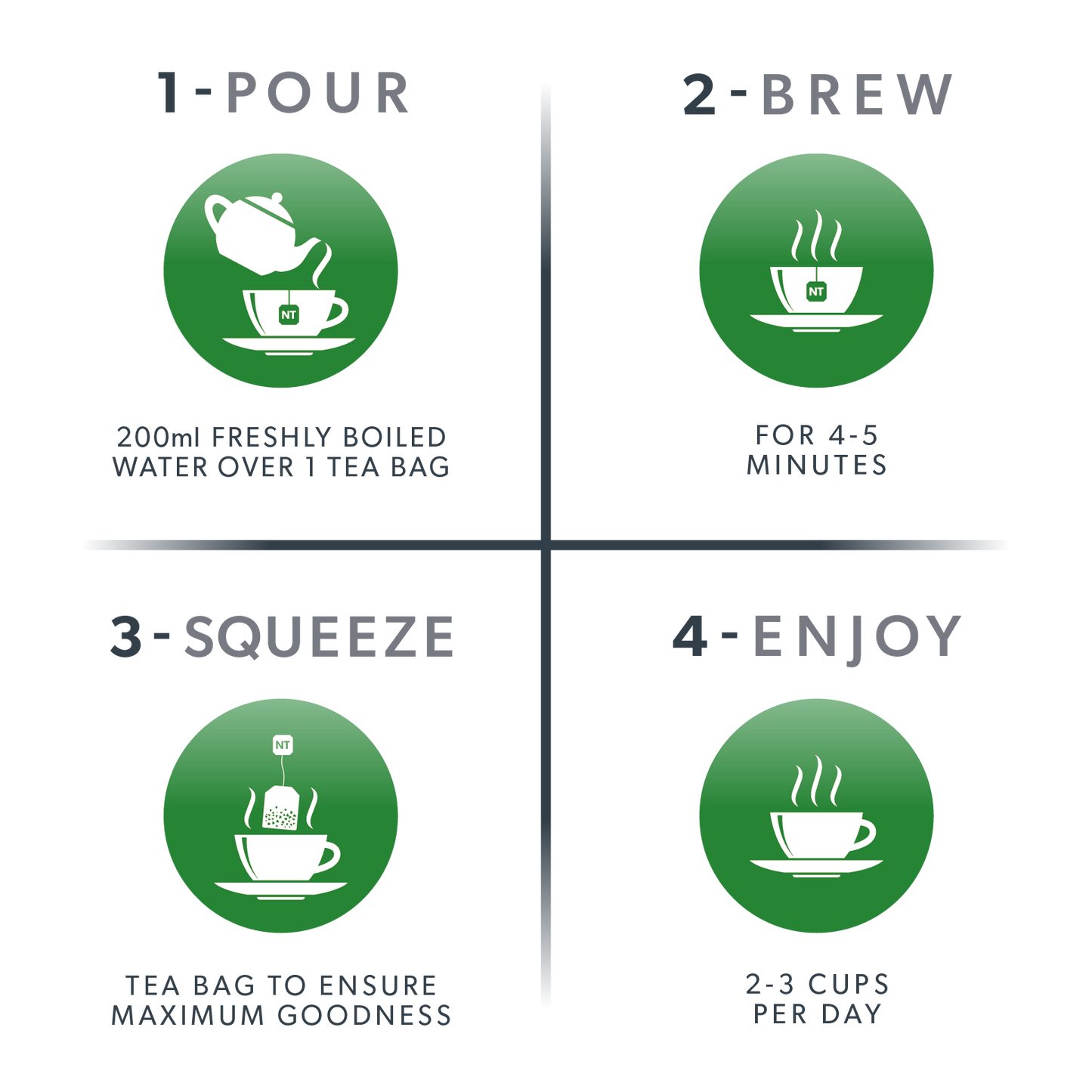 NutraTea - Moringa Leaf & Ashwagandha Herbal Tea