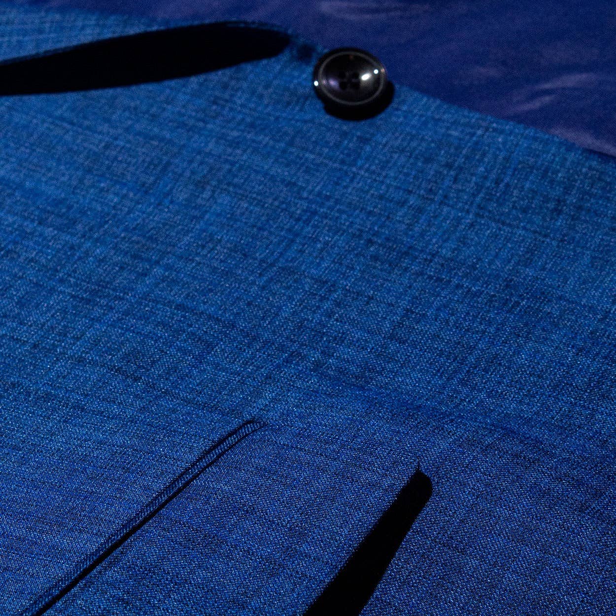 EIGHT X - The Goodman Jacket - Brave Blue: BLUE / 54R