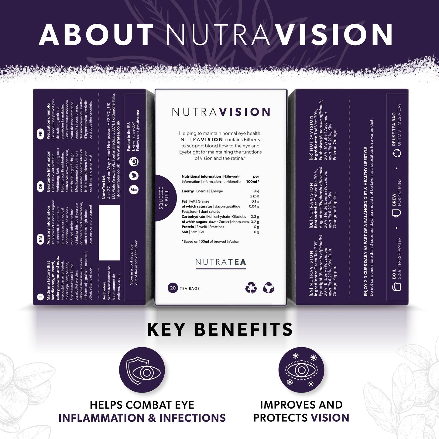 NutraTea - Nutra Vision Herbal Tea