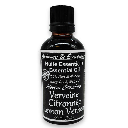 Arômes & Évasions - Essential Oil -Lemon Verbena (Aloysia Citrodora): 60 ml