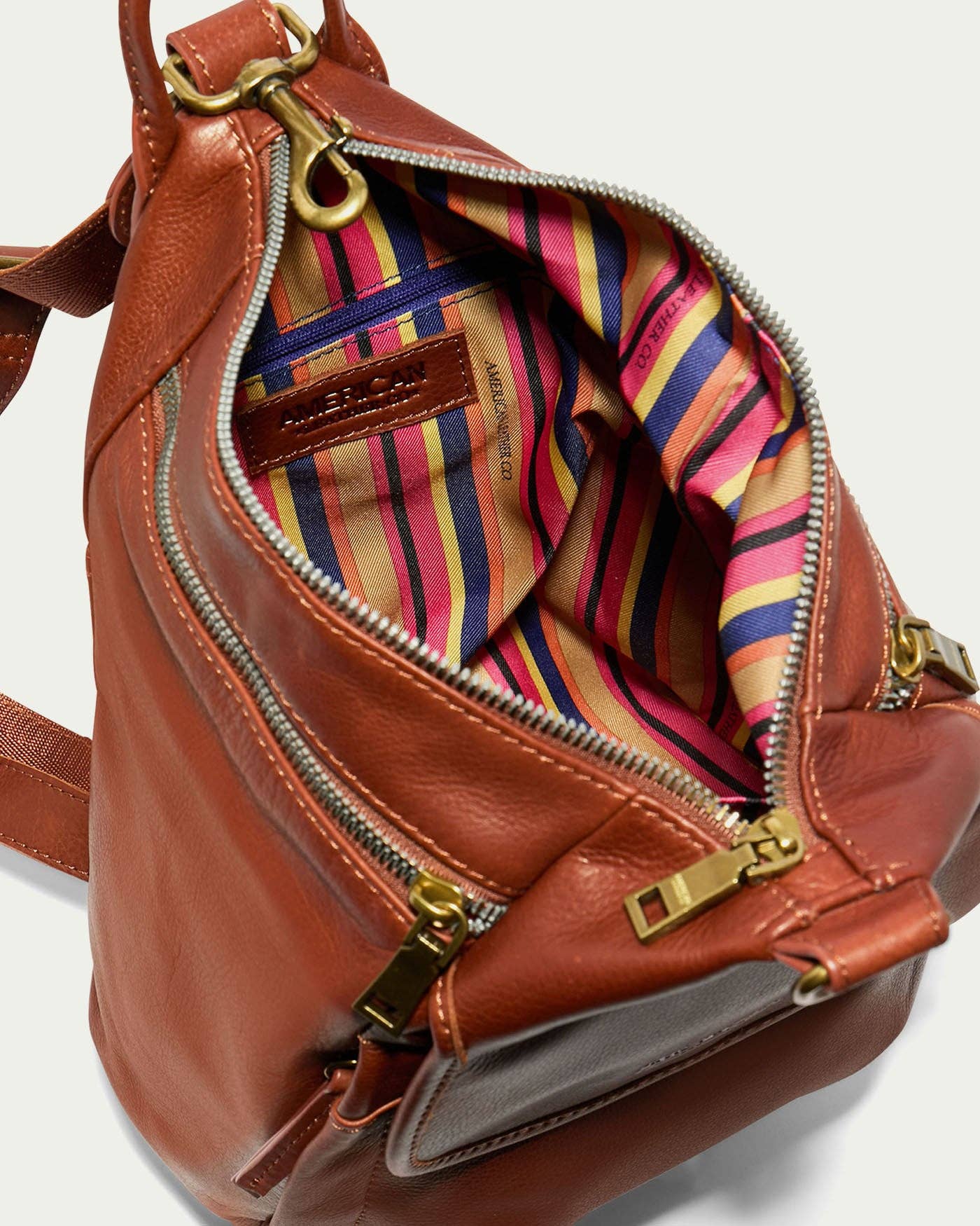 American Leather Co - Pierce Backpack: Pool Blue