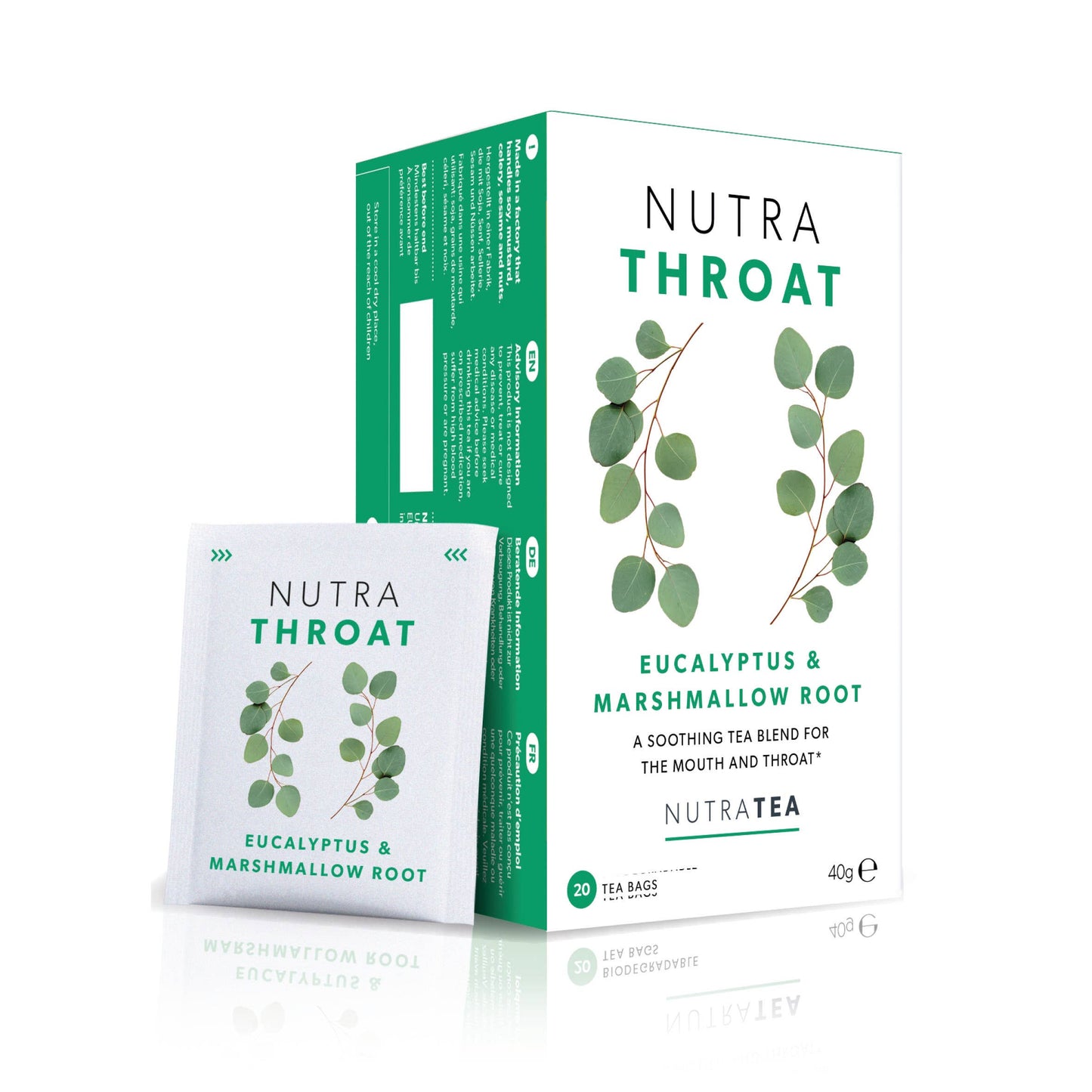 NutraTea - NutraThroat Herbal Tea