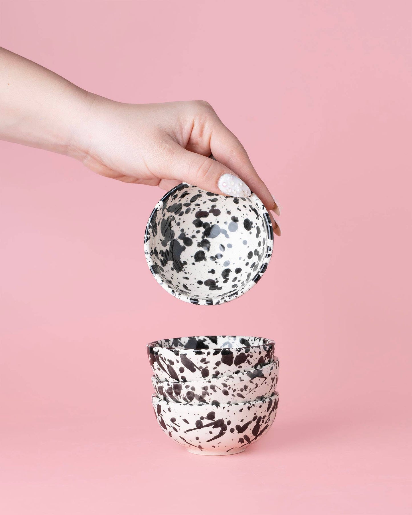 Alfar Tierra Cocida - Handmade Speckled Mini Bowl | Perfect for Soy Sauce & Sushi
