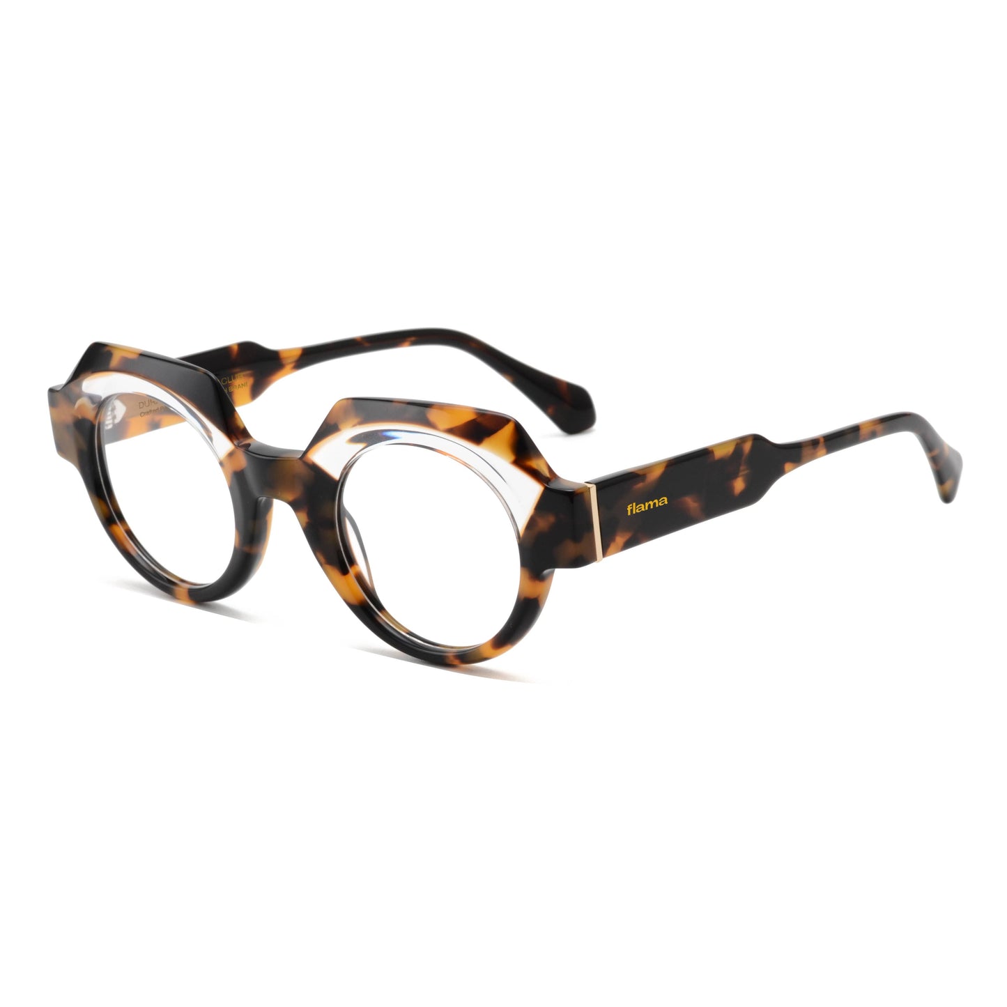 Touch Brand - Flama Eyewear - LILO. Eyeglass, circular acetate frame.: LILO_N4_1748_Vista