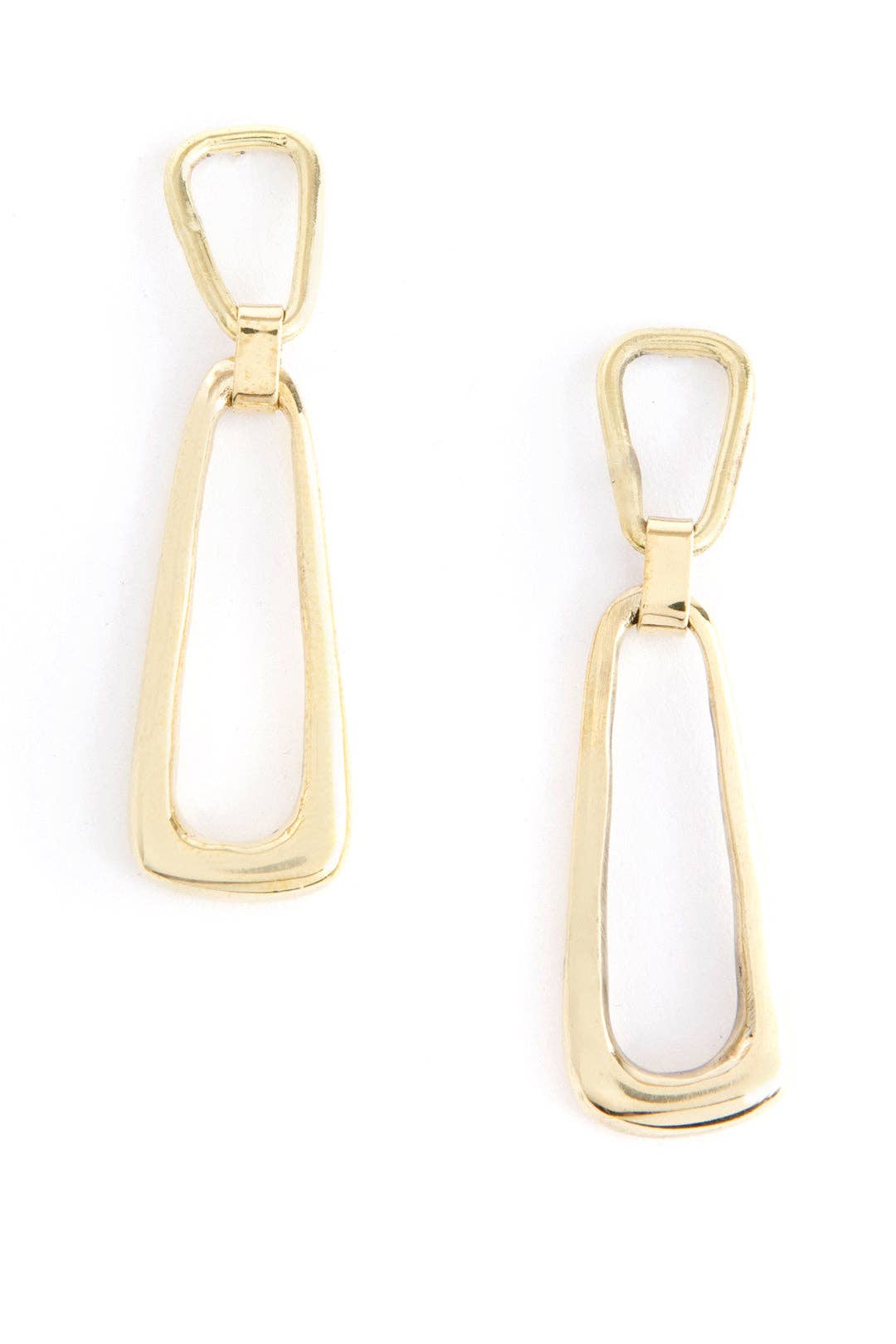Swahili | AFRICAN MODERN - Kenyan Brass Kindred Earrings