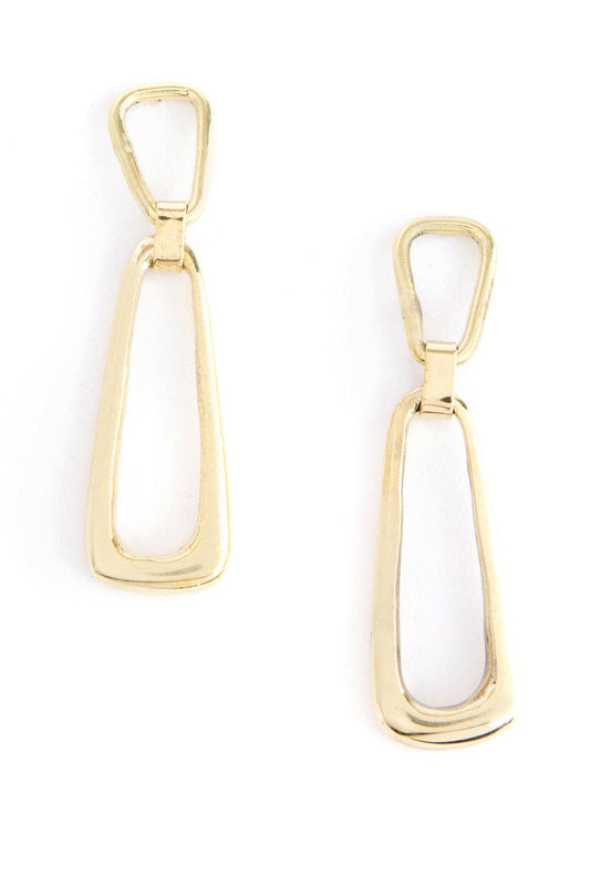 Swahili | AFRICAN MODERN - Kenyan Brass Kindred Earrings
