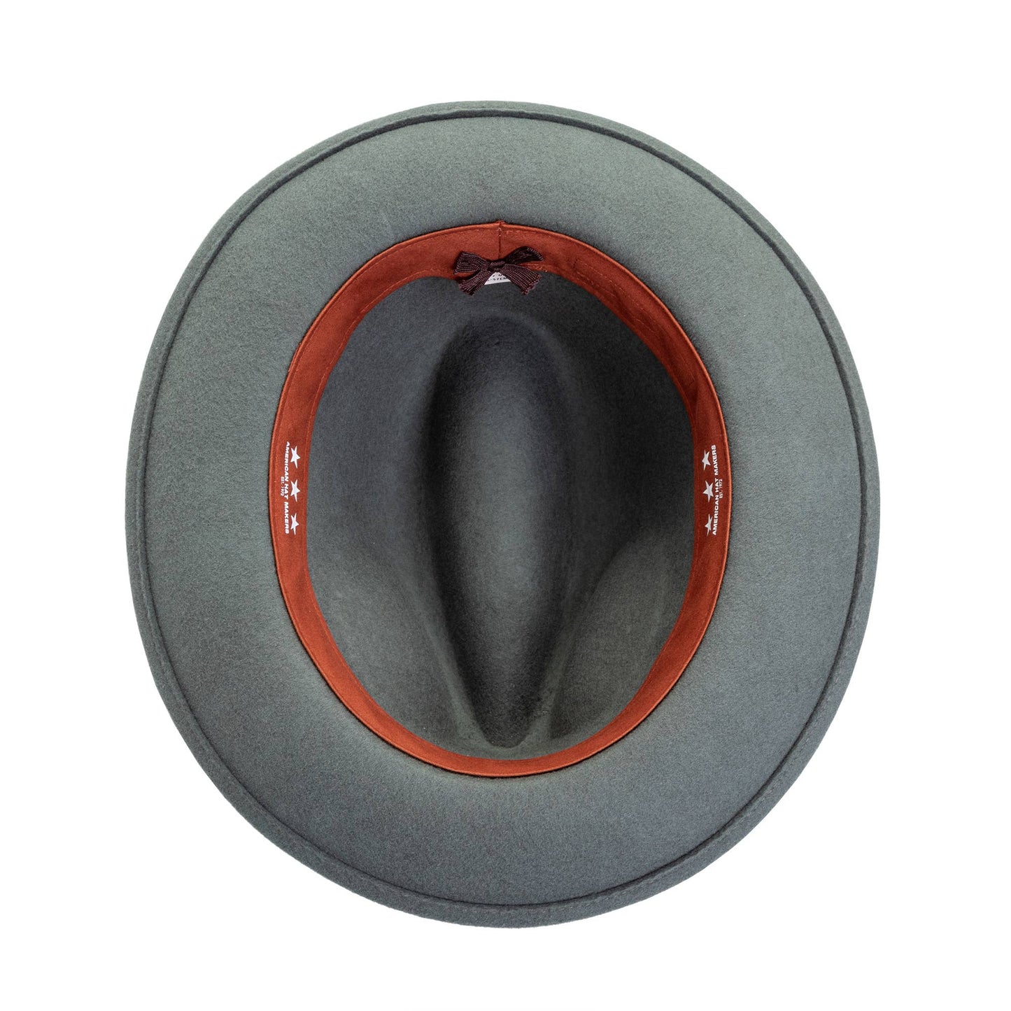 American Hat Makers - Crushable Wool Felt Pinch Front Hat - Style Pablo: Navy / XL