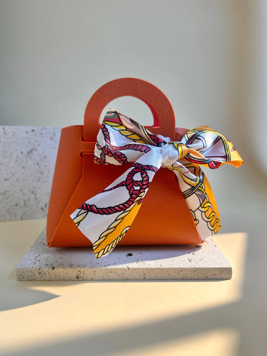 COSMOS - Mini Gift Pouch Bag Original Elegance PO81001-100: Orange