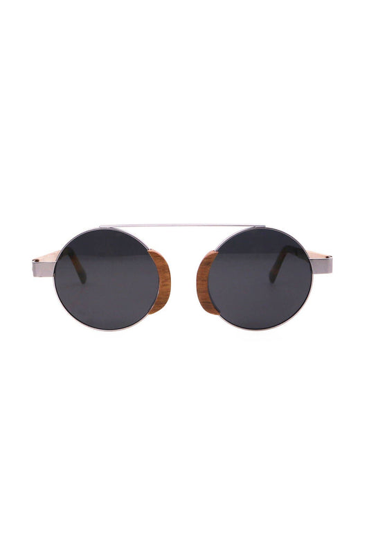 Matte Natural Wood Sunglasses