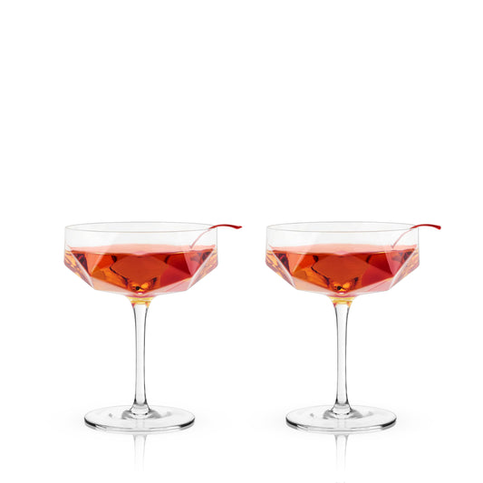 Raye: Faceted Crystal Coupe (VISKI)
