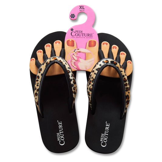 Pedi Couture - Leopard: Medium (Size 7 - 8 US)
