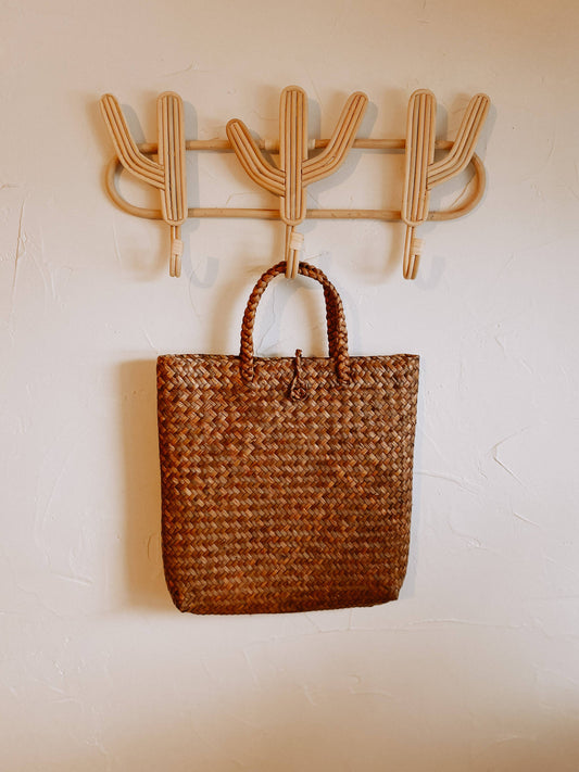 Amber Woven Tote