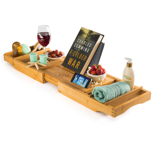 Bamboo Bathtub Caddy