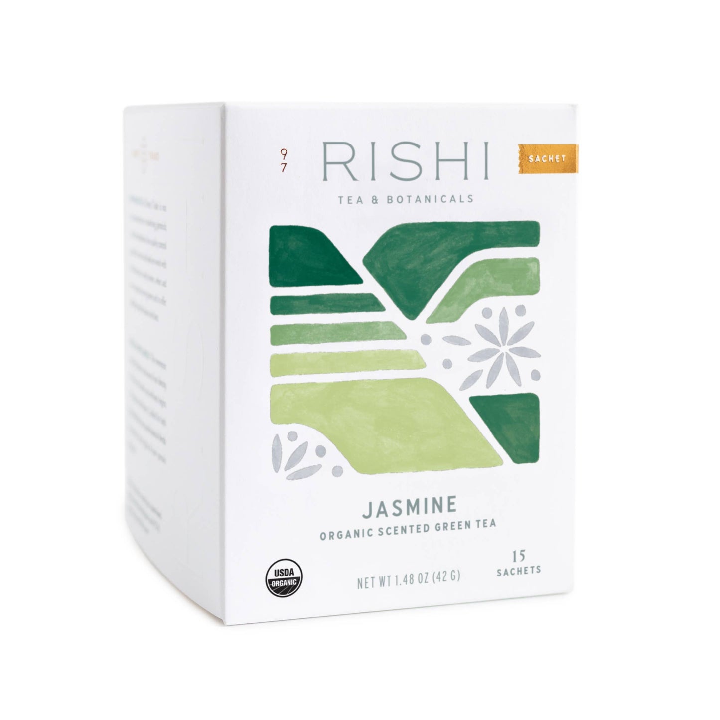 Rishi Tea & Botanicals - Jasmine Organic Green Tea Sachets