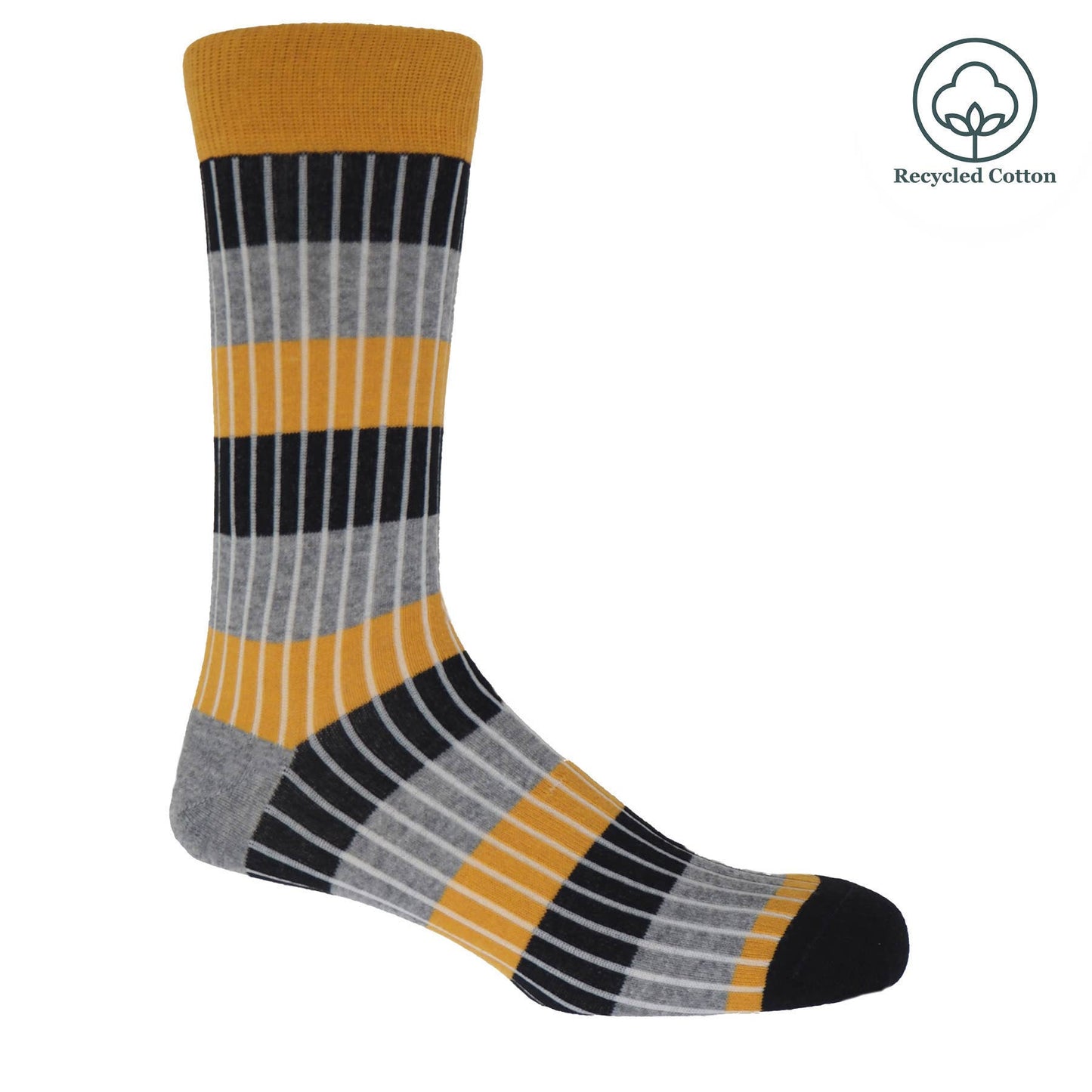 Peper Harow - Chord Men's Socks - Mustard