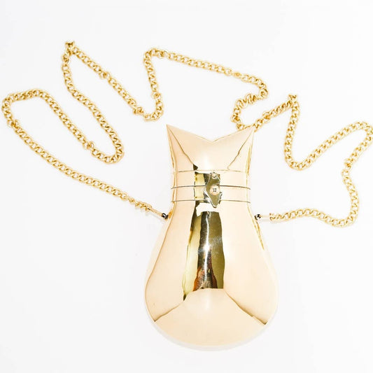 Bisjoux Brass Bag