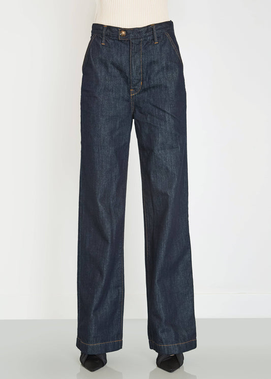 Noend Denim - Quinn Wide Leg Trouser In Sparks