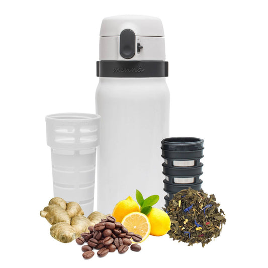 Menna Beverage Infuser with Patented 2 Steep Control 16oz
