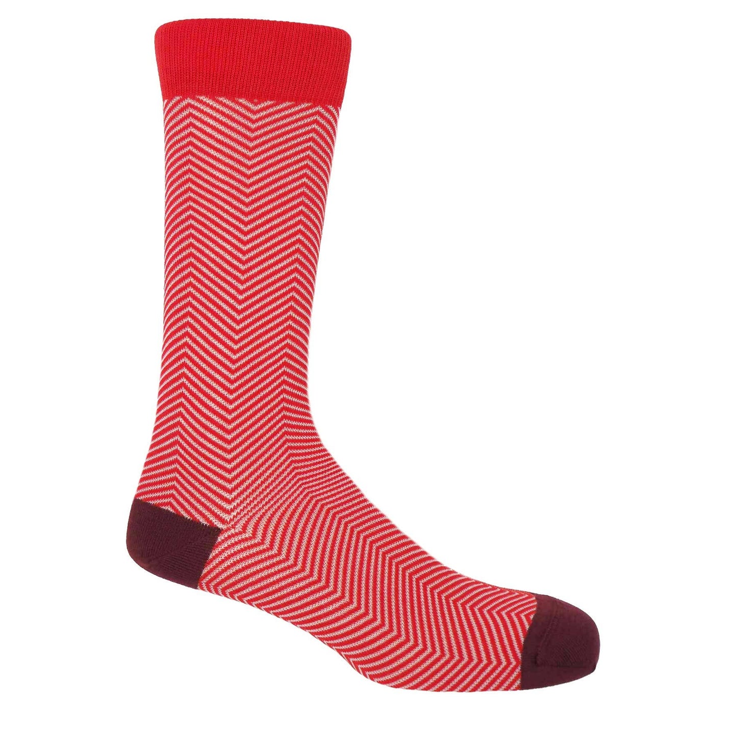 Peper Harow - Lux Taylor Men's Sock - Red