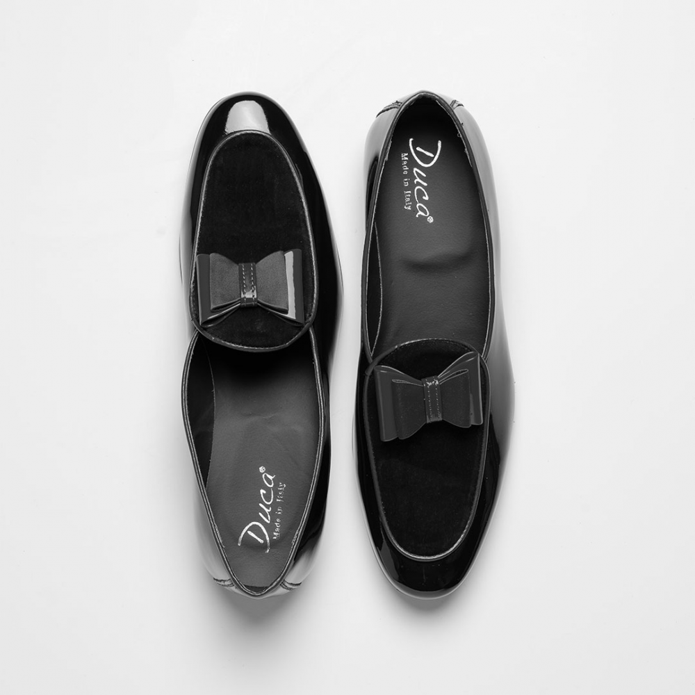 Duca by Matiste Amalfi Shoes Black – McQueens Custom Tailor  display picture 2