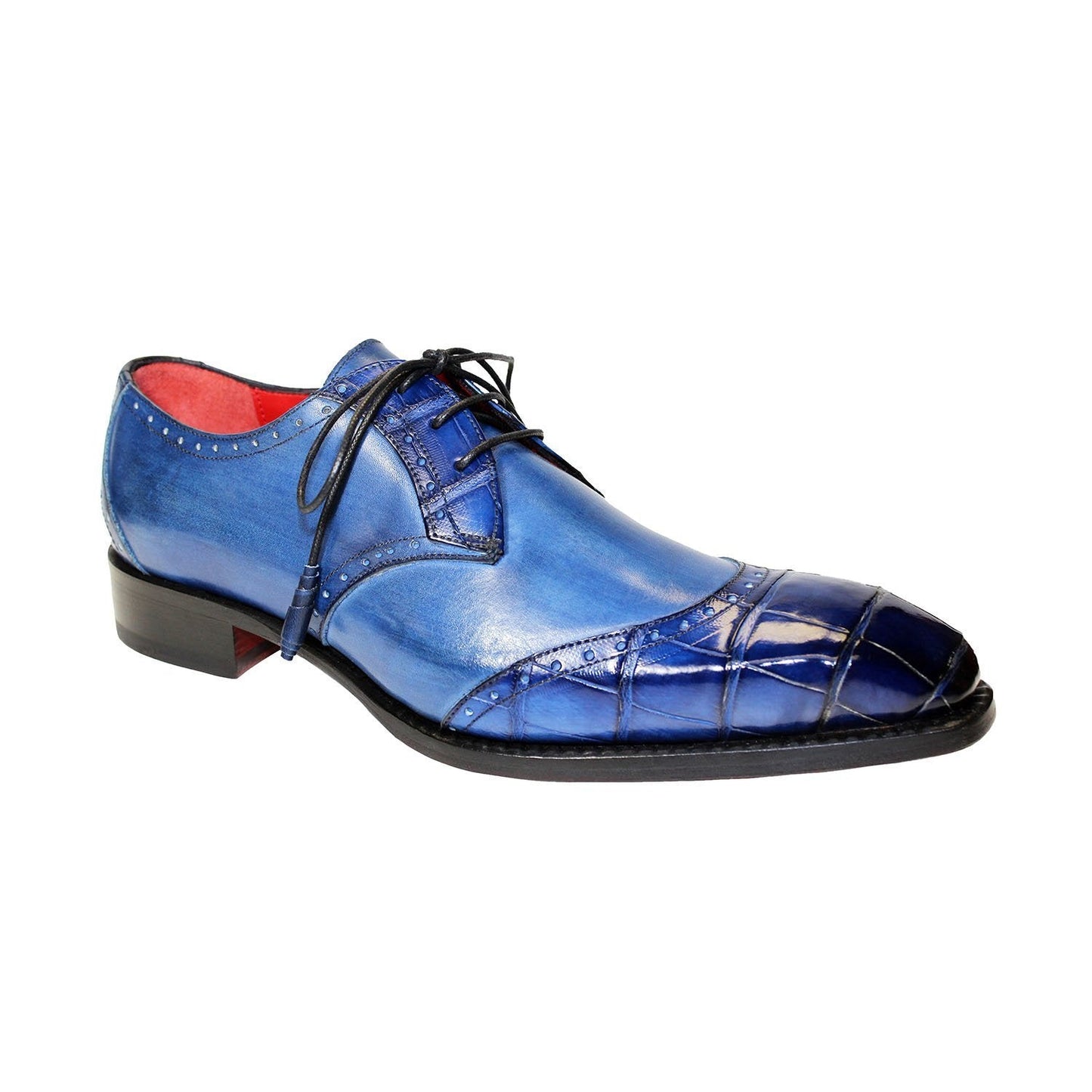 Fennix Jax Calfskin & Alligator Shoe