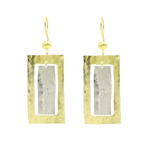 Modern Rectangle Earrings