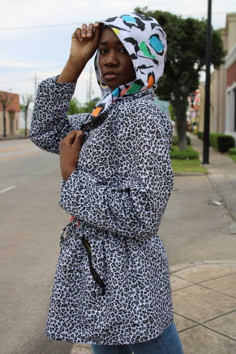 Reversible Seeing Spots Rain Jacket