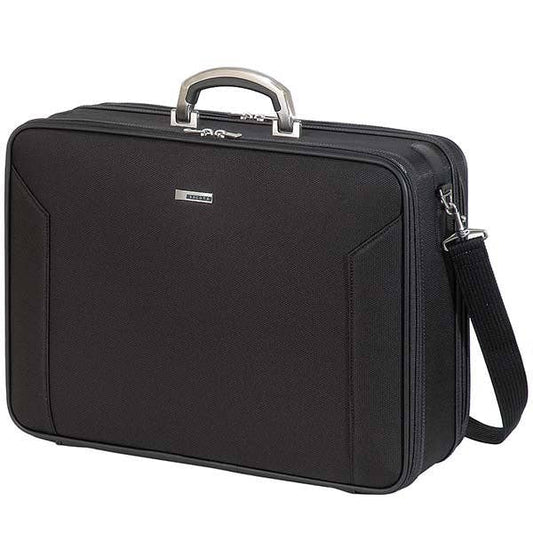 Unofuku Origin Black w/ Matte Silver Handle Briefcase 46