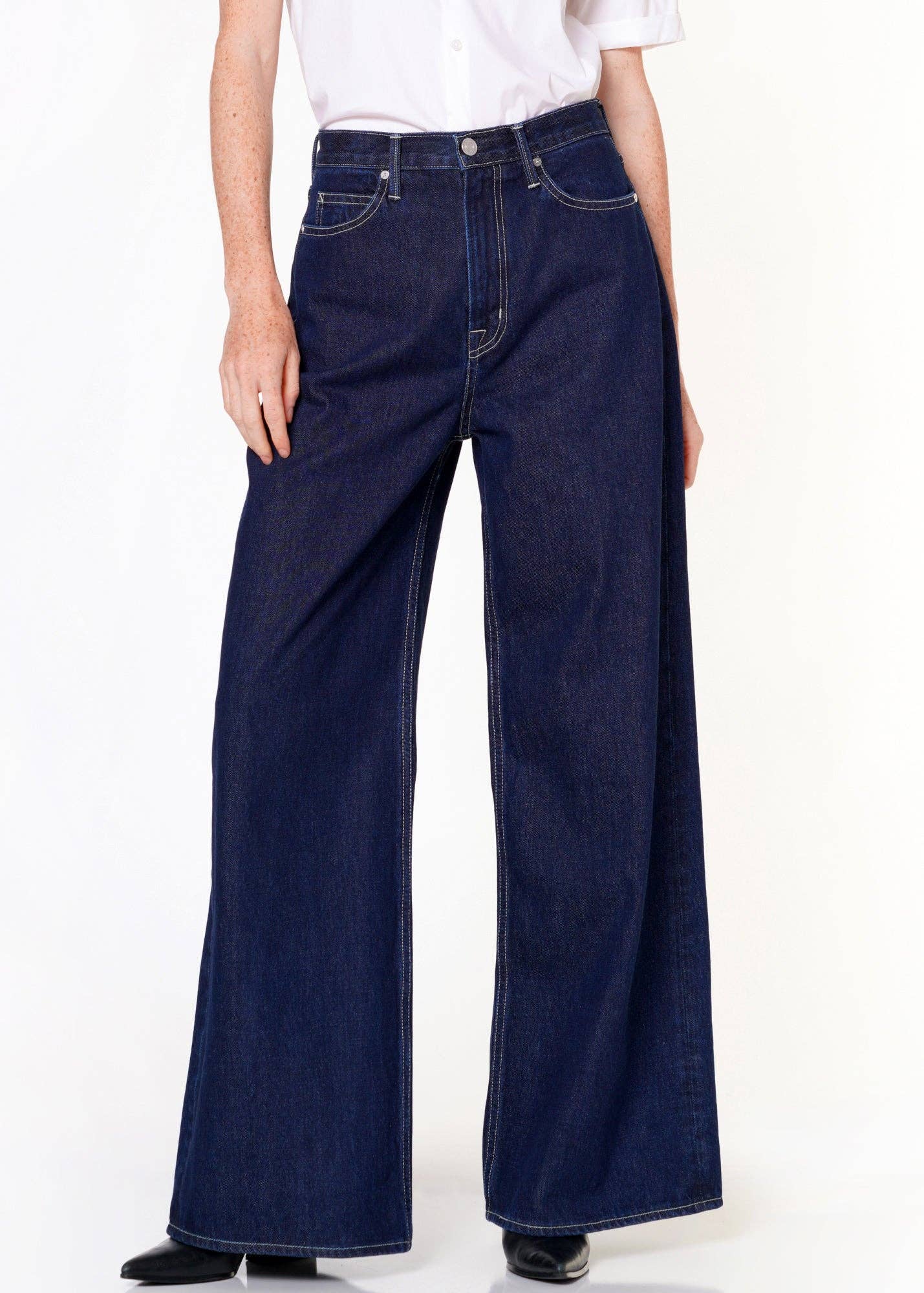 Noend Denim - Heather Baggy Jeans In Silver Lake
