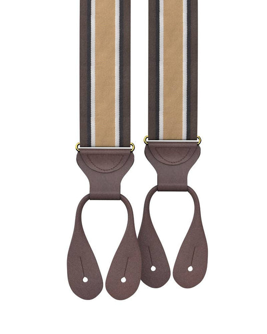 KK & Jay Supply Co. - Woodmere Stripe Suspenders