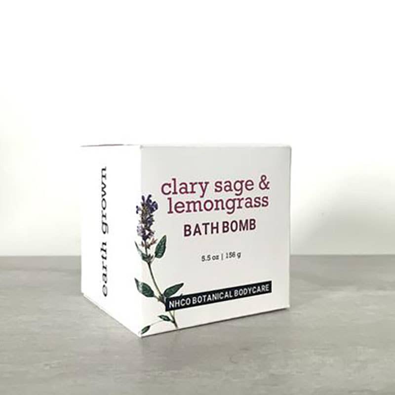 Clary Sage & Lemongrass Bath Bomb