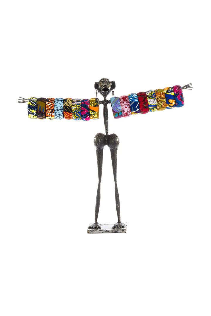 Kenya Metal Mama Long Arm Jewely Display